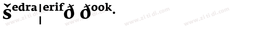 FedraSerifB Book字体转换